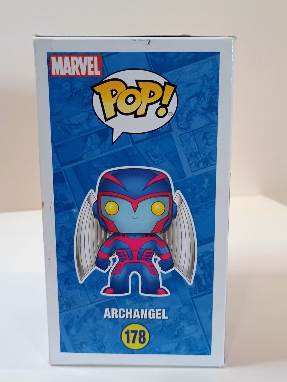 Funko Pop! X-Men Archangel Vinyl Figure - Blue, Pink & Yellow - Picture 4 of 6
